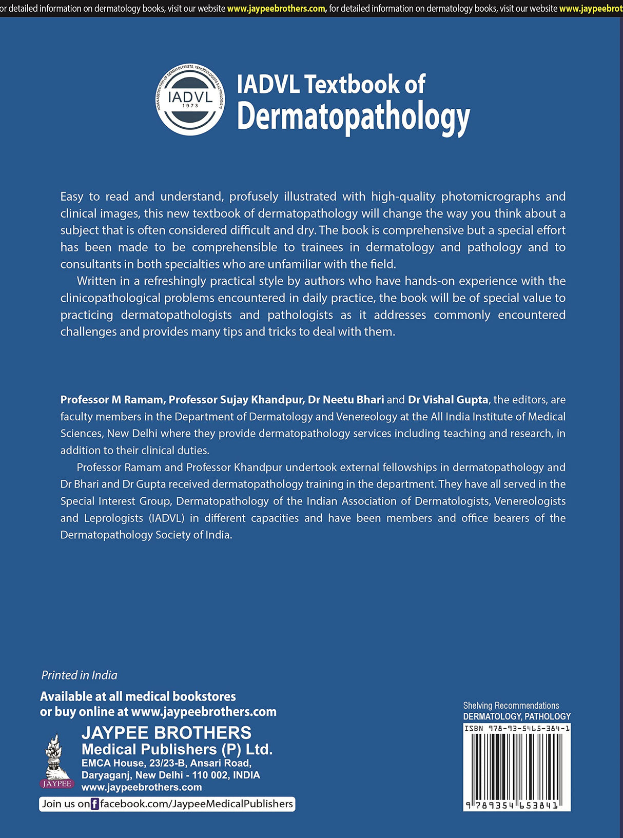 IADVL Textbook of Dermatopathology - Retail Maharaj