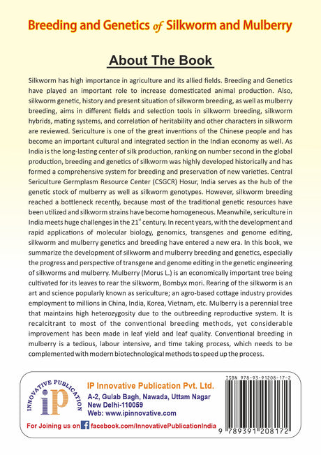 Breeding and Genetics of Silkworm and Mulberry (Particularly for B. Sc. - 4th Semester Students) - Retail Maharaj