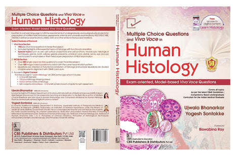 Multiple Choice Questions And Viva Voce In Human Histology (Pb 2024) - Retail Maharaj