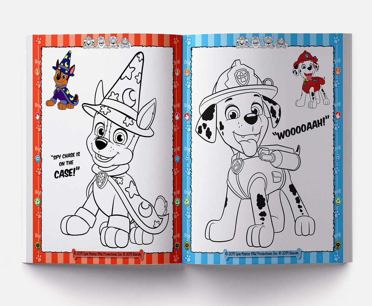 Heroes Work Together: Paw Patrol Coloring Book For Kids - Retail Maharaj