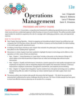 OPERATIONS MANAGEMENT : PROCESSES AND SUPPLY CHAIN, 12TH EDITION - Retail Maharaj