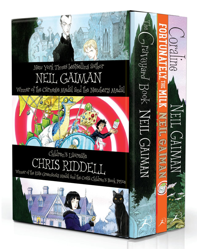 Neil Gaiman & Chris Riddell Box Set - Retail Maharaj