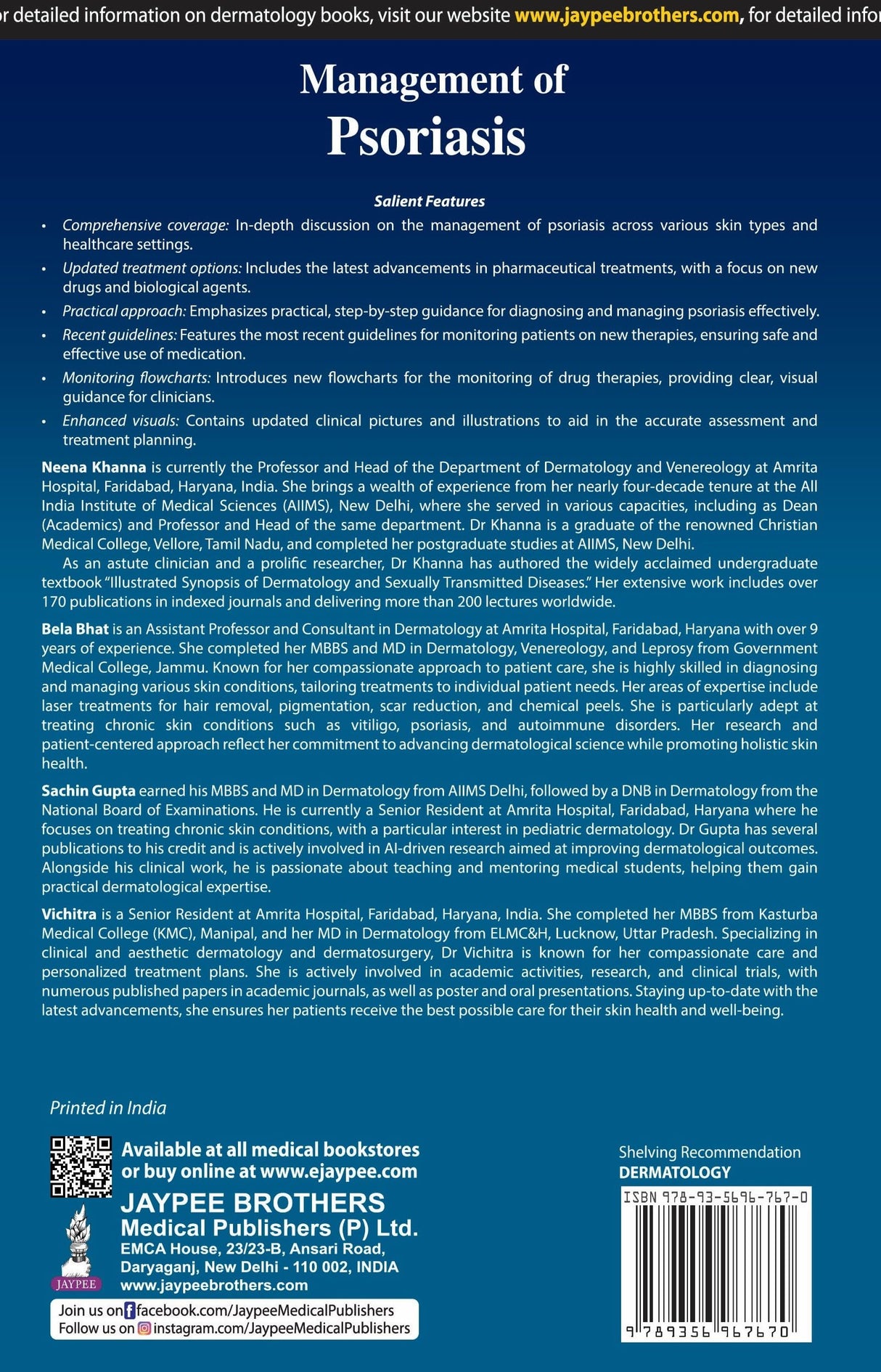 MANAGEMENT OF PSORIASIS - Retail Maharaj