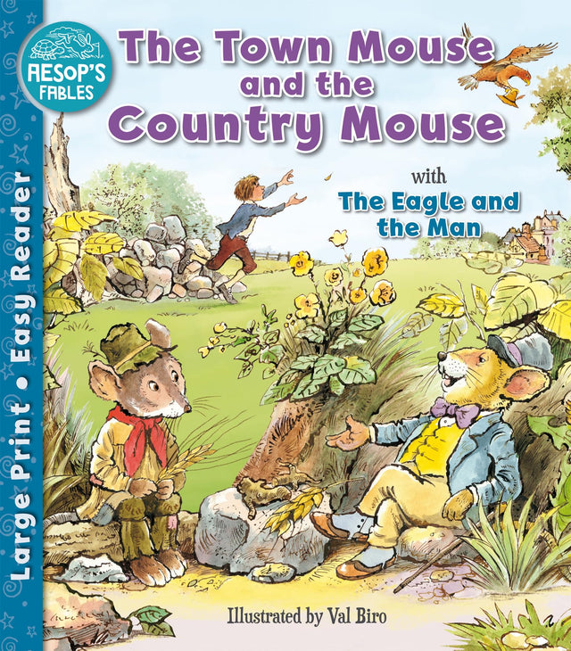 The Town Mouse and the Country Mouse & The Eagle and the Man (Aesop's Fables Easy Readers) - Retail Maharaj