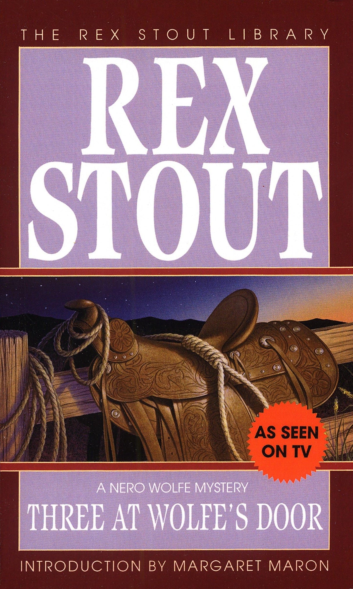 Three at Wolfe's Door: 33 (Nero Wolfe) - Retail Maharaj