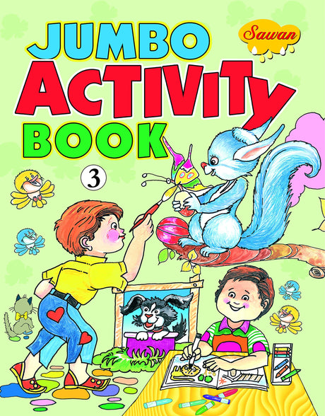 Jumbo Activity Book-3 - Retail Maharaj