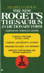 The New Roget's Thesaurus in Dictionary Form - Retail Maharaj