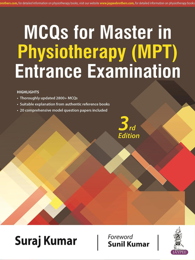 MCQs for Master in Physiotherapy (MPT) Entrance Examination - Retail Maharaj