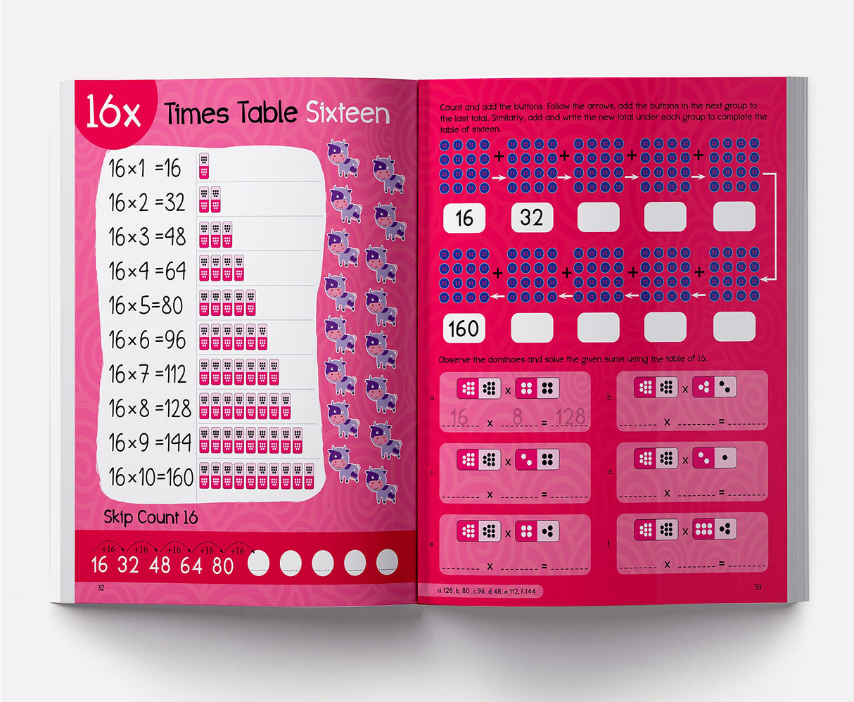 My First Times Tables Activity Book: Multiplication Made Easy | Ages 6–8 | Build Confidence in Basic Math | 2.5 Hours of Practice - Retail Maharaj
