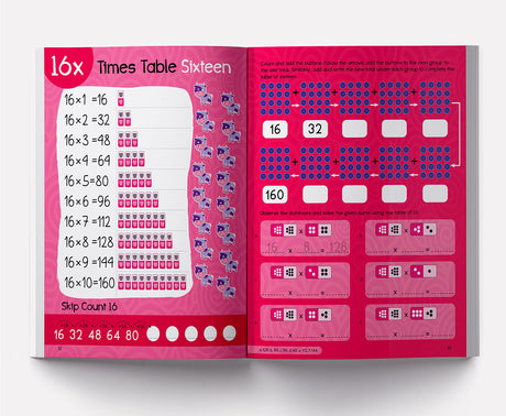 My First Times Tables Activity Book: Multiplication Made Easy | Ages 6–8 | Build Confidence in Basic Math | 2.5 Hours of Practice - Retail Maharaj