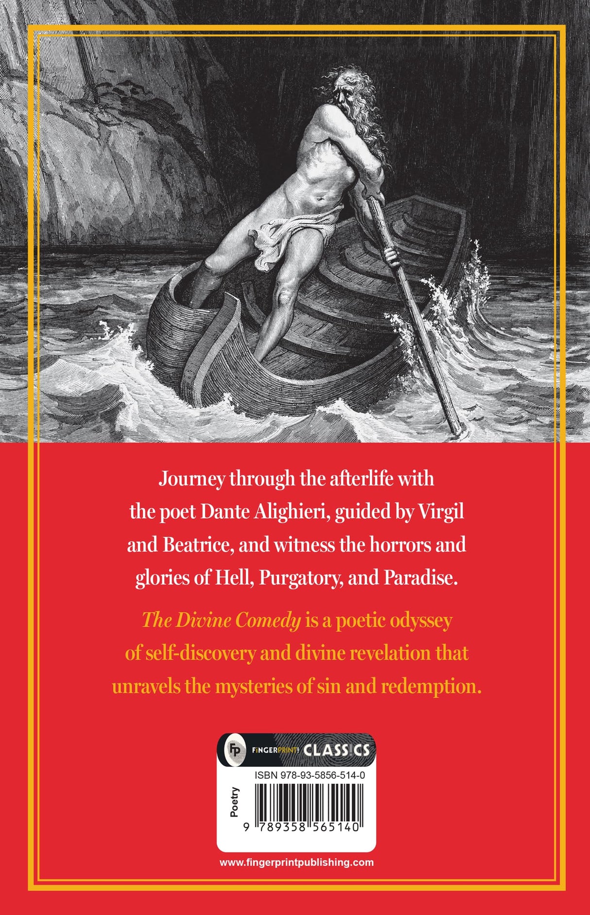 The Divine Comedy: Inferno, Purgatorio, Paradiso (Fingerprint! Classics) - Retail Maharaj
