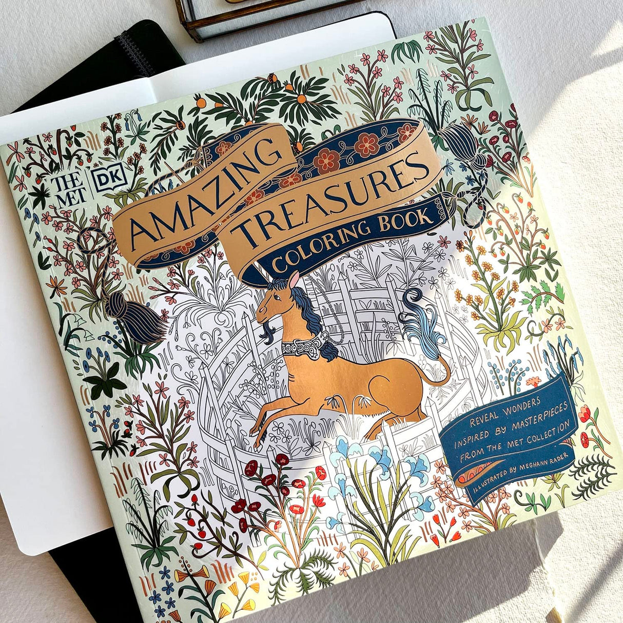 The Met Amazing Treasures Coloring Book: Reveal Wonders Inspired by Masterpieces from The Met Collection (DK The Met) - Retail Maharaj
