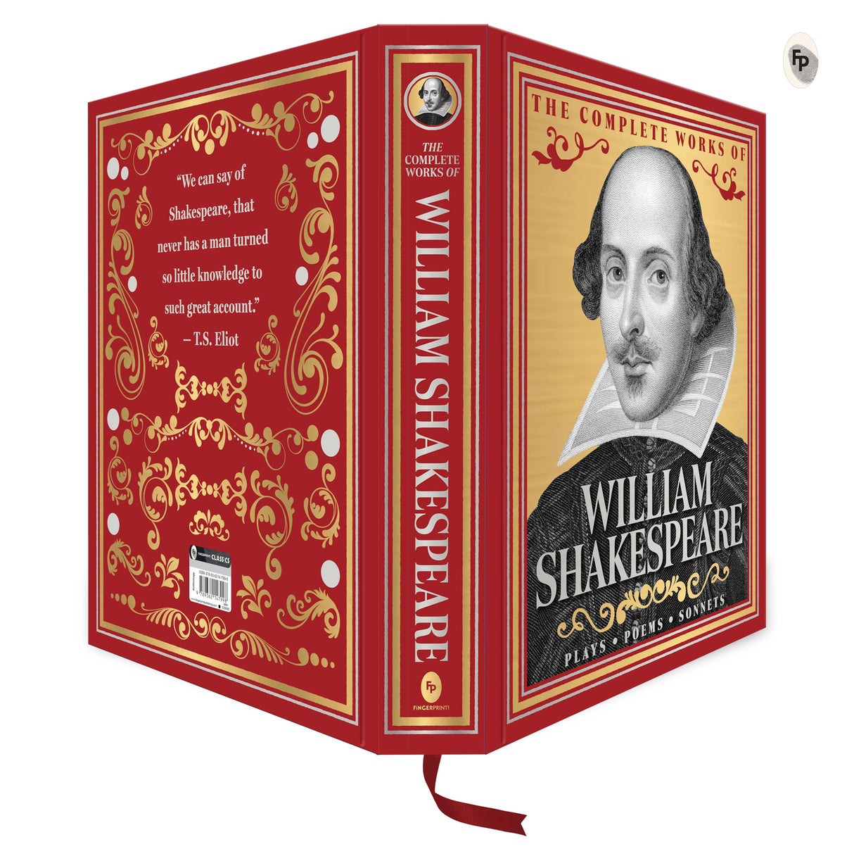 The Complete Works of William Shakespeare (Deluxe Hardbound Edition) (Fingerprint Classics) - Retail Maharaj