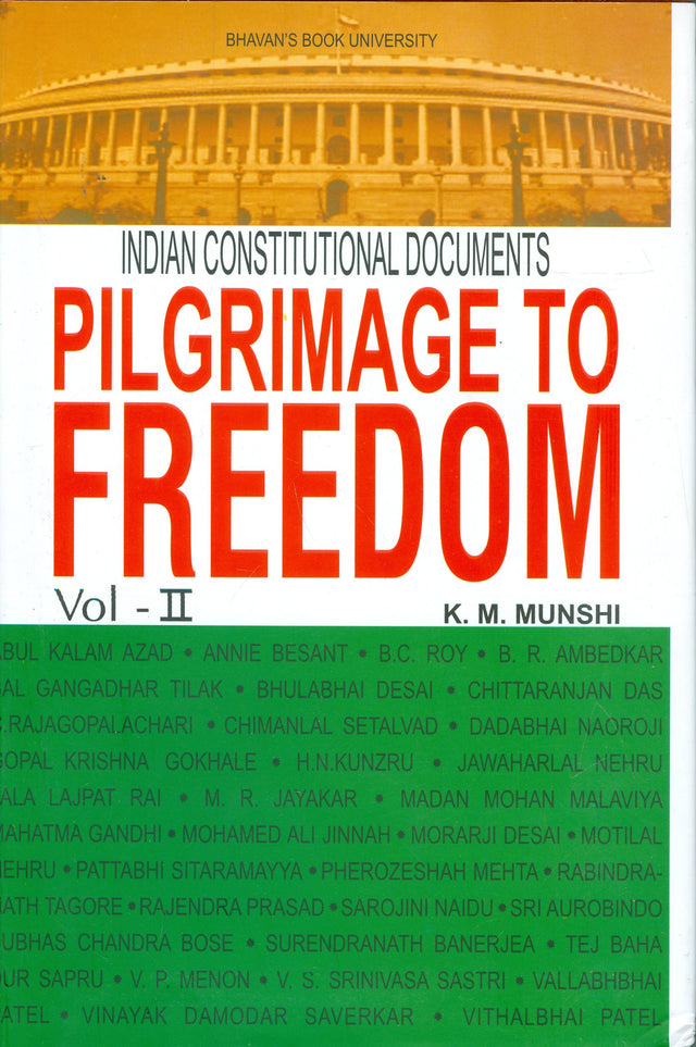Pilgrimage To Freedom Vol . -ll - Retail Maharaj