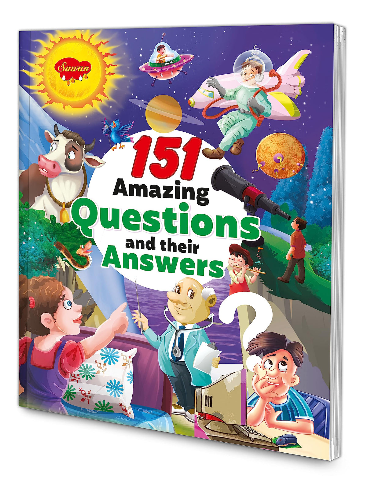 151 Amazing Question & Their Answers [Paperback] Sawan; Manoj Publications Editorial Board and Sahil Gupta - Retail Maharaj
