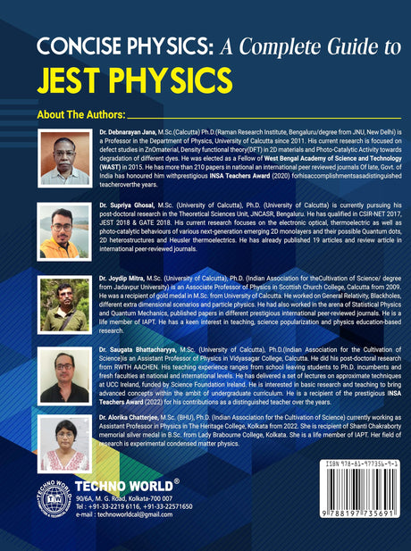 Concise Physics A Complete Guide to JEST Physics Aspirants - Retail Maharaj