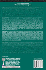 DASGUPTA'S RECENT ADVANCES IN OBSTETRICS AND GYNECOLOGY VOLUME 14 - Retail Maharaj