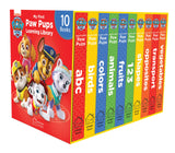 My First Paw Pups Learning Library: Boxset of 10 Board Books For Children - Retail Maharaj