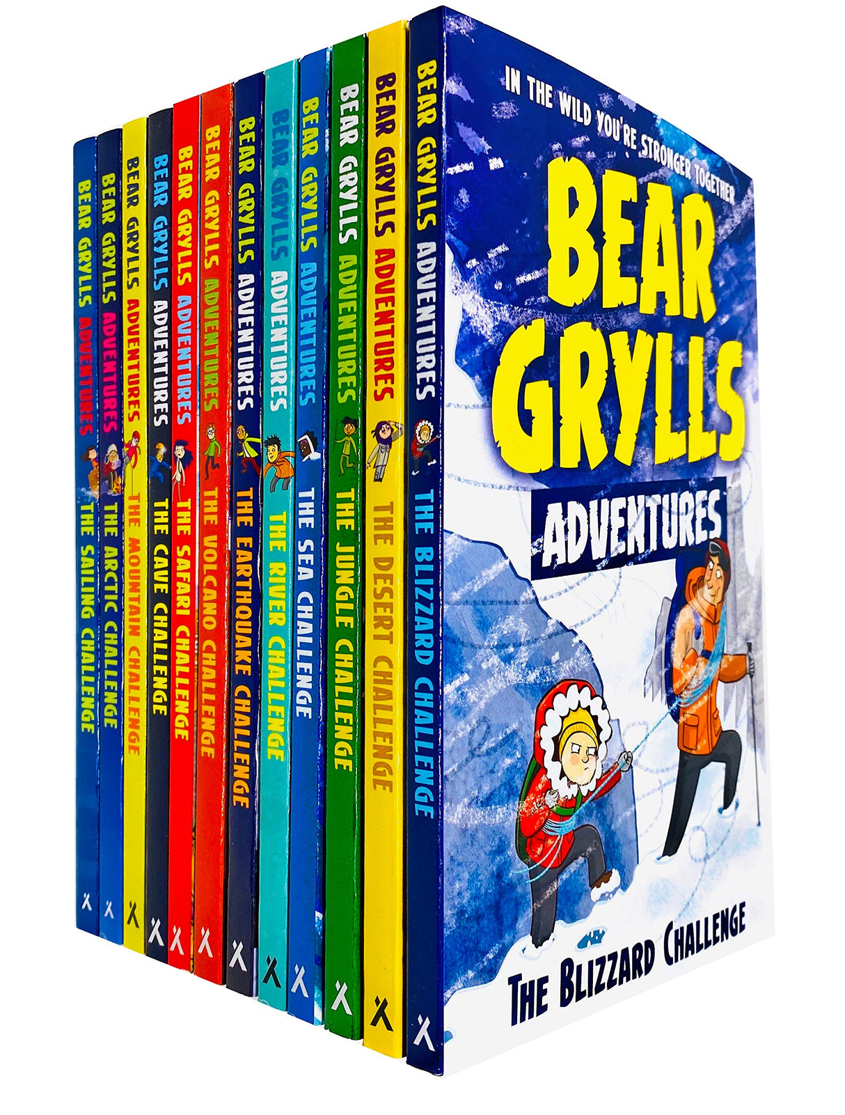 BEAR GRYLLS ADVENTURE 12 BOOKS PACK - Retail Maharaj