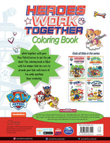 Heroes Work Together: Paw Patrol Coloring Book For Kids - Retail Maharaj