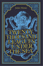 Twenty Thousand Leagues Under the Sea, Jules Verne Classic Novel, (Captain Nemo, Ocean Adventure Tale), Ribbon Page Marker, Perfect for Gifting - Retail Maharaj