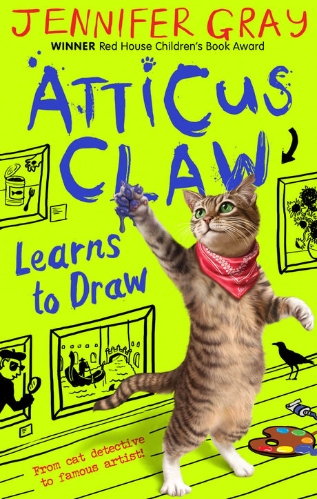 Atticus Claw Learns to Draw - Retail Maharaj