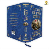 A Tale of Two Cities by Charles Dickens (Deluxe Hardbound Edition) – Classic Historical Literature| French Revolution| Explores Themes of Redemption and Oppression - Retail Maharaj