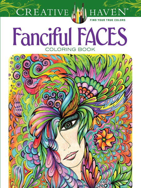Adatto-Creative Haven Fanciful Faces Cb - Retail Maharaj