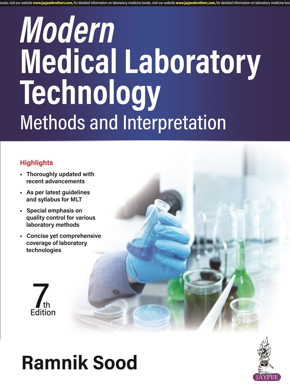 MODERN MEDICAL LABORATORY TECHNOLOGY: METHODS AND INTERPRETATION - Retail Maharaj