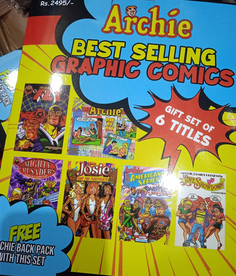 ARCHIE BEST SELLING GRAPHIC COMICS 6 Titls Gift Set - Retail Maharaj
