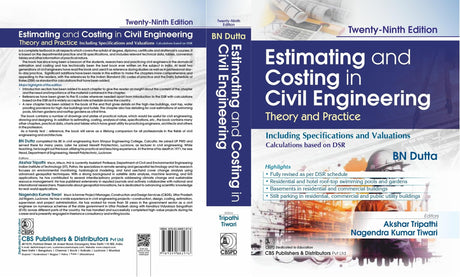 Estimating and Costing in Civil Engineering, 29/e | Theory and Practice (PB 2026) - Retail Maharaj