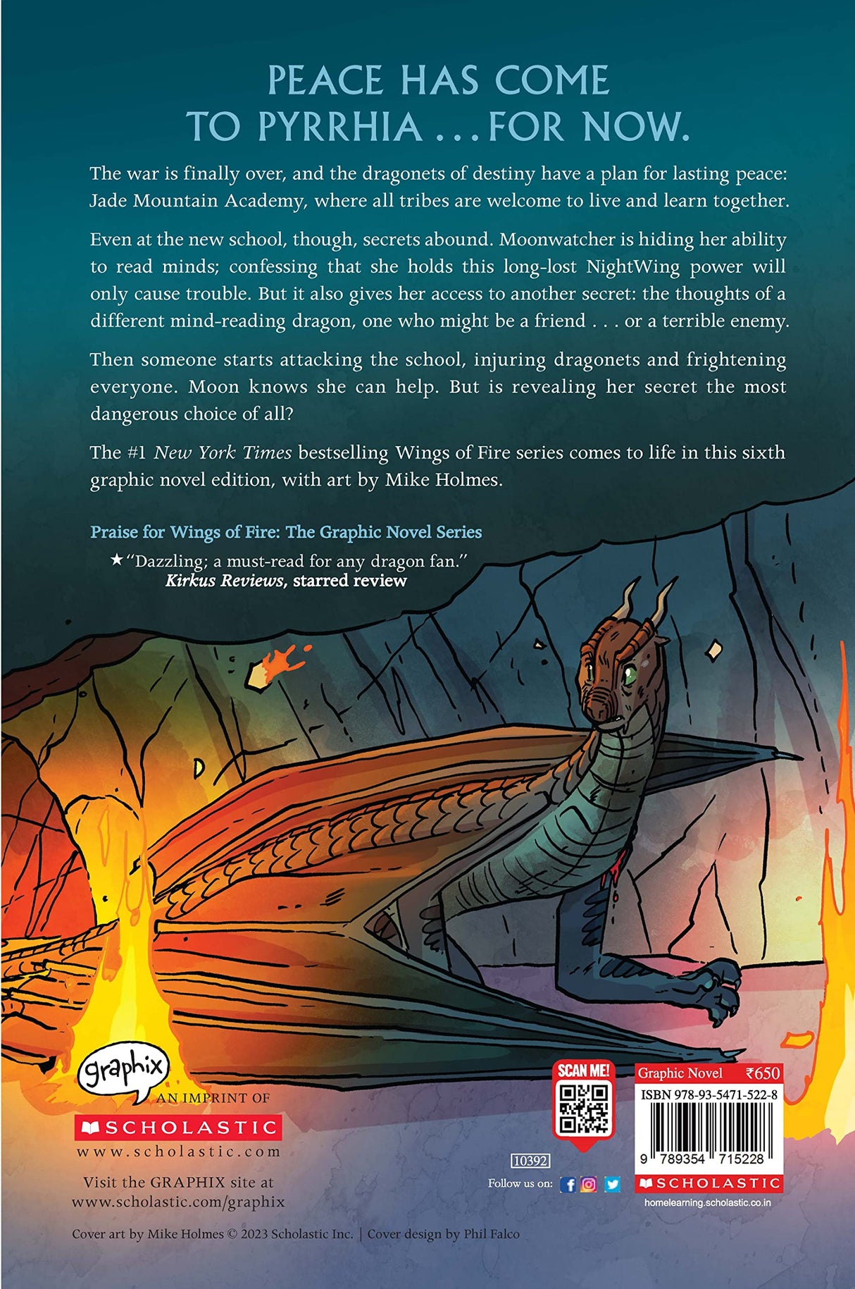 Wings of Fire Graphix #6: Moon Rising A Graphic Novel - Retail Maharaj