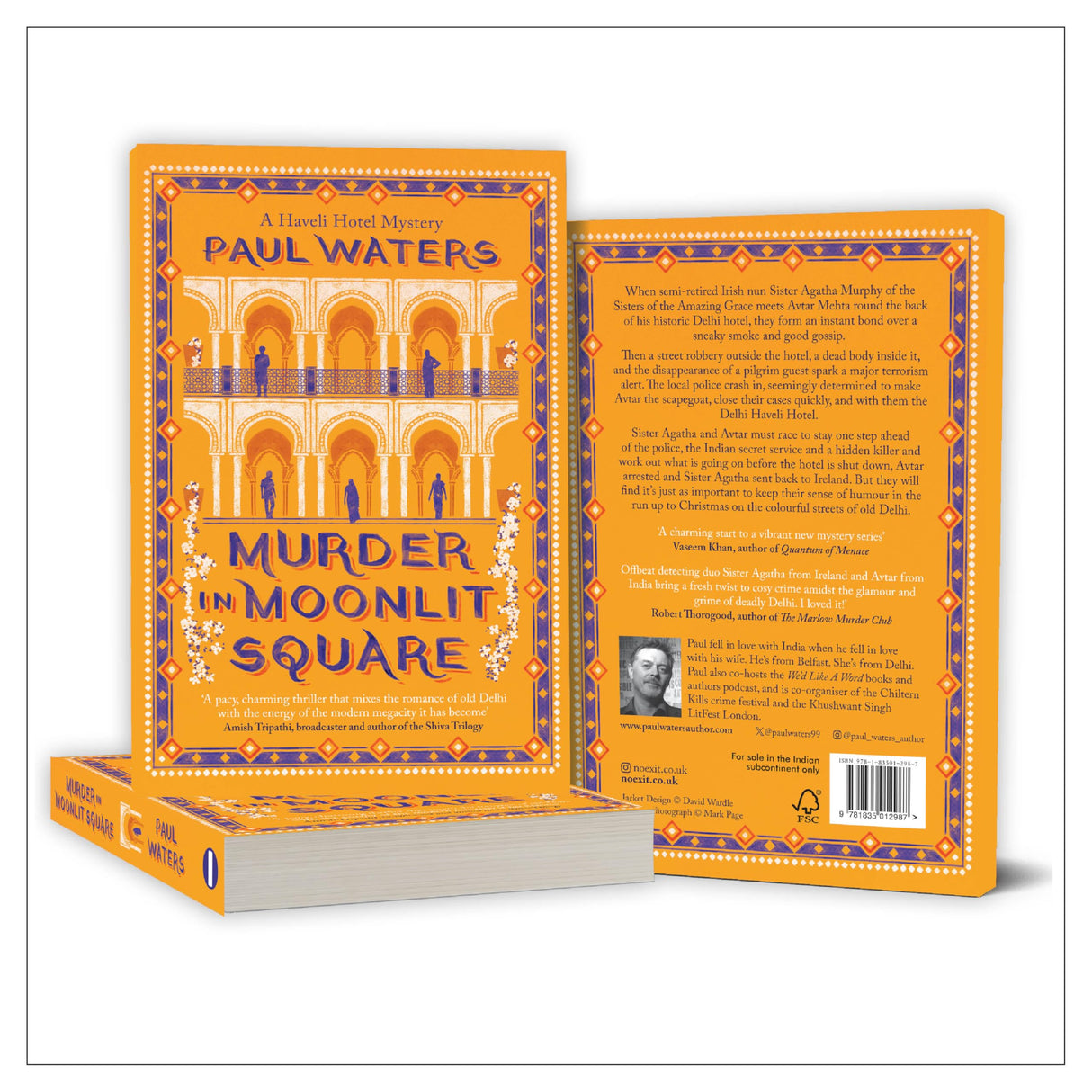 Murder in Moonlit Square: A Cozy Crime Mystery Set in Delhi’s Chandni Chowk | Quirky Detective Duo a streetwise nun and a hotelier | For Fans of ... nun and a hotelier take on murder and mayhem - Retail Maharaj