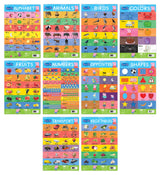 Peppa Pig - My First Early Learning Charts : Learning With Peppa (10 Charts - Alphabet, Animals, Birds, Colors, Fruits, Numbers, Opposites, Shapes, Transport, Vegetables) - Retail Maharaj