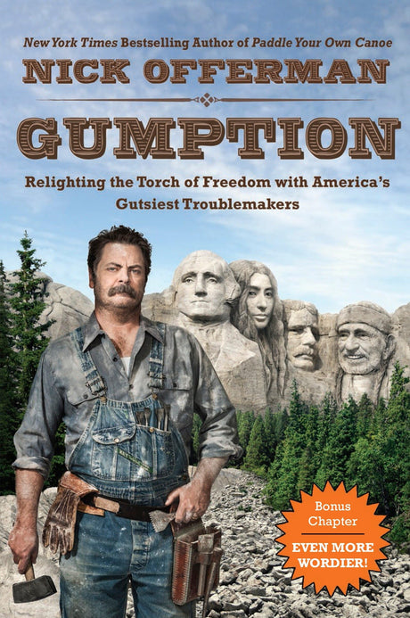 Gumption: Relighting the Torch of Freedom with America's Gutsiest Troublemakers - Retail Maharaj