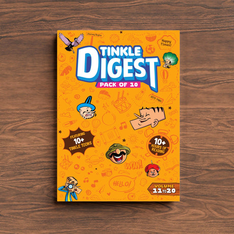 Tinkle Digest Collection, Volumes 11-20, Comic Books with Suppandi and Shikari Shambu Stories - Retail Maharaj