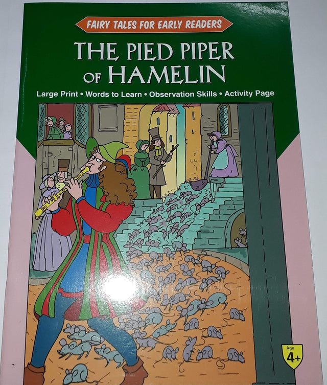 Fairy Tales Early Readers The Pied Piper of Hamelin - Retail Maharaj