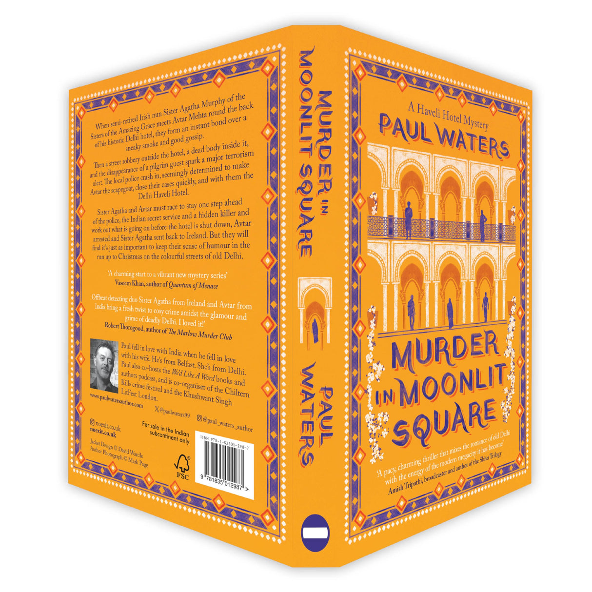 Murder in Moonlit Square: A Cozy Crime Mystery Set in Delhi’s Chandni Chowk | Quirky Detective Duo a streetwise nun and a hotelier | For Fans of ... nun and a hotelier take on murder and mayhem - Retail Maharaj