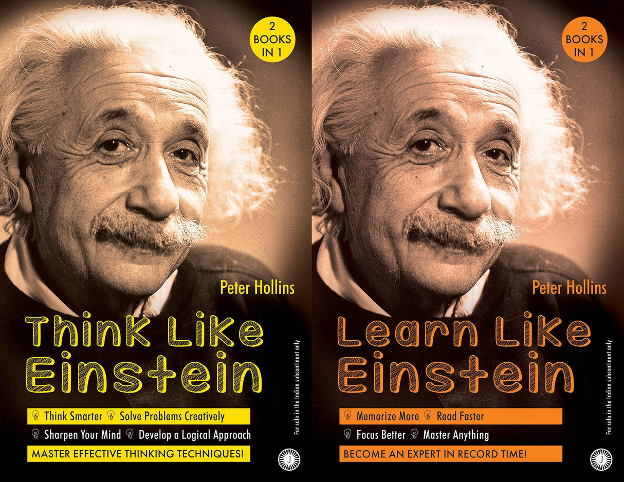 Think Like Einstein & Learn Like Einstein (2 Books in 1) - Retail Maharaj