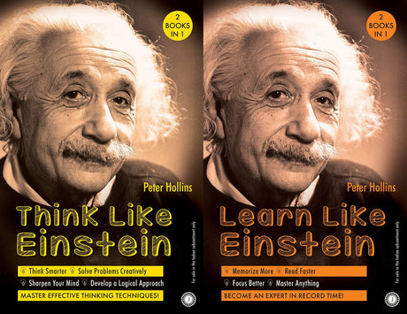 Think Like Einstein & Learn Like Einstein (2 Books in 1) - Retail Maharaj