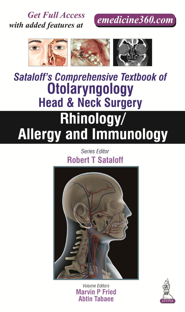 SATALOFF'S COMPREHENSIVE.TB.OF OTOLARY. HEAD&NECK SURGERY RHINOLOGY/ALLERY AND IMMUNOLOGY VOL.2 - Retail Maharaj
