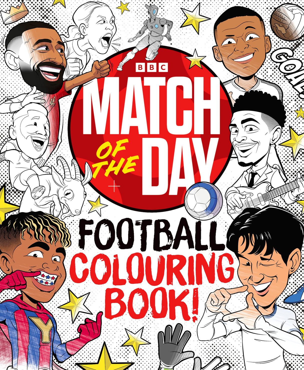 The Match of the Day Football Colouring Book: The Ultimate Family Football Colouring Book - Retail Maharaj