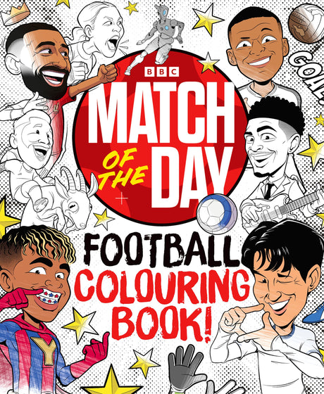 The Match of the Day Football Colouring Book: The Ultimate Family Football Colouring Book - Retail Maharaj