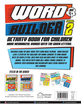 Word Builder Activity Book – Level 2 | Make Meaningful Words Using Given Letters | Ages 6–9 | Boost Vocabulary, Spelling & Logical Thinking - Retail Maharaj