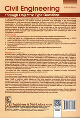 CIVIL ENGINEERING THROUGH OBJECTIVE TYPE QUESTIONS 5TH EDITION , 2026 - Retail Maharaj