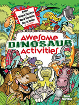 Awesome Dinosaur Activities for Kids: Mazes, Hidden Pictures, Word Searches, Secret Codes, Spot the Differences, and More!: Russian-English (Dover Kids Activity Books: Dinosaurs) - Retail Maharaj