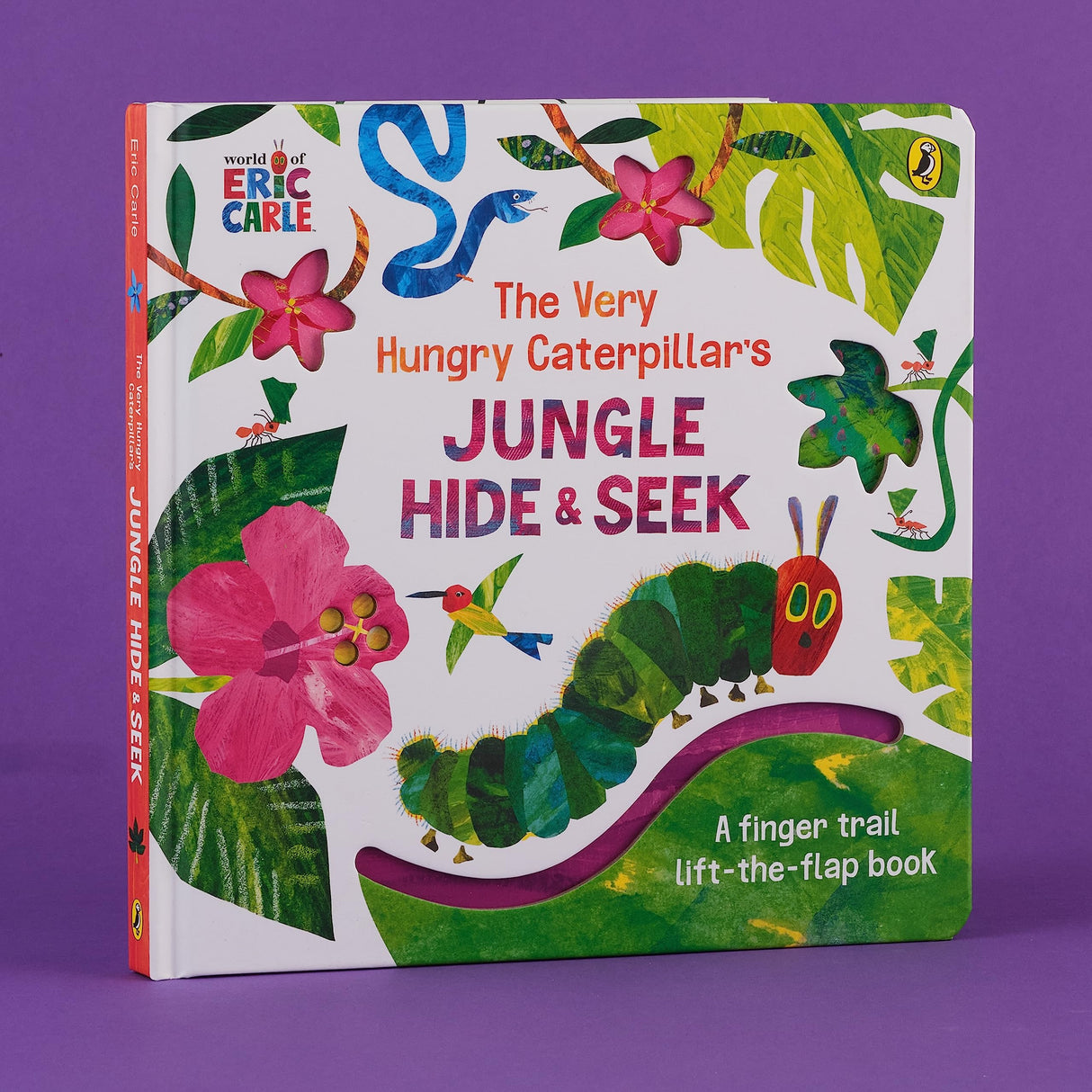 The Very Hungry Caterpillar's Jungle Hide and Seek: A Finger Trail Lift-the-Flap Book - Retail Maharaj