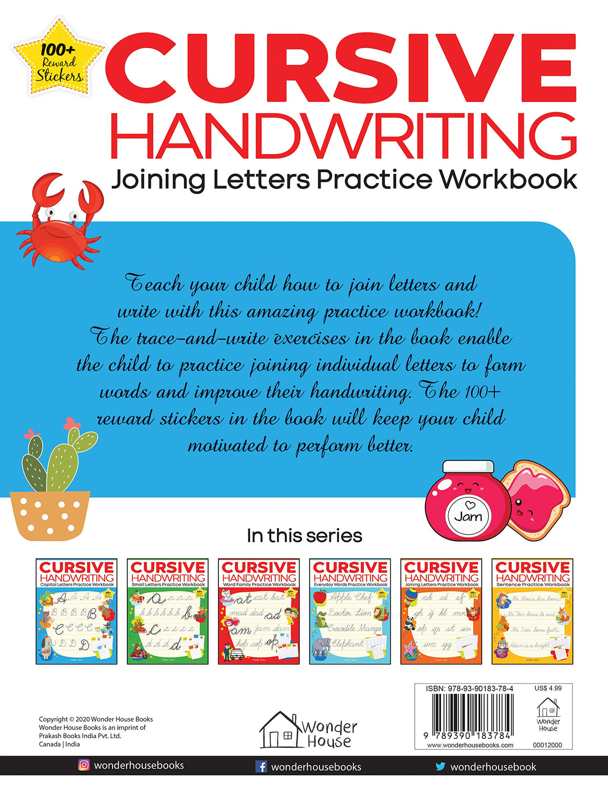 Cursive Handwriting - Joining Letters: Practice Workbook For Children - Retail Maharaj