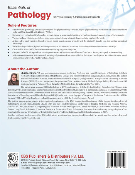 Essentials of Pathology for Physiotherapy and Paramedical Students (The Hybrid edition) - Retail Maharaj