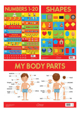 Mini Posters Envelope A3 size Pack of 10 Posters - Retail Maharaj